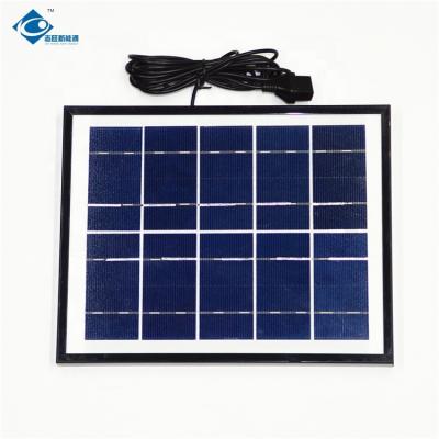 China des profilrahmens 5W 6V Aluminiumdes Dünnfilm-Sonnenkollektors ZW-5W-6V-1 Sonnenkollektor foto-voltaisch zu verkaufen