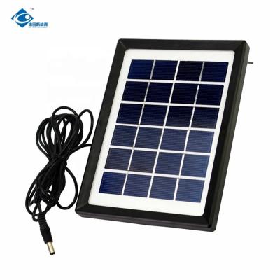 China Zw-2.5w-6V Woon Zonnemachtscomité voor Noodsituatie licht 2.5W 6V Glas Gelamineerd Zonnepaneel Te koop