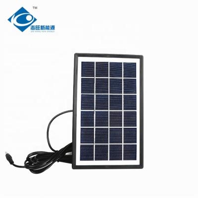 China Zw-3w-6v-2 het glas lamineerde transparante de laders6v draagbare krachtcentrale van de zonnepanelenbatterij 3 Watts Te koop