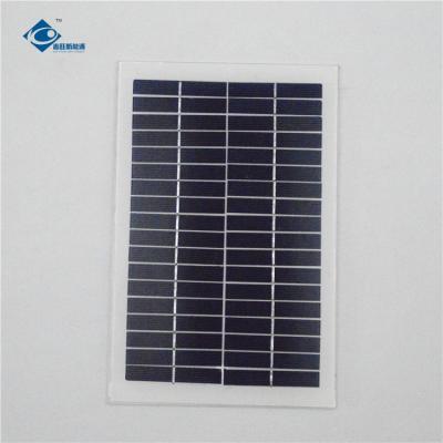 China 5W 18V Aluminum high efficient solar panel ZW-5W-18V Residential solar panel battery charger for sale