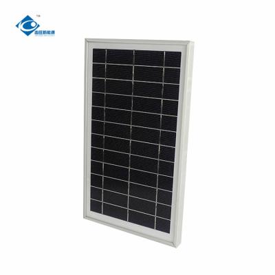 China 6V 7W Glass Laminated Solar Panel for home solar energy systems ZW-7W solar charging station for sale