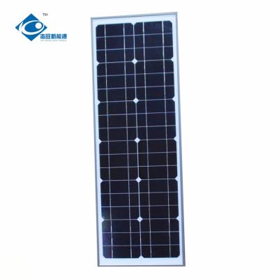 China lamellierter Sonnenkollektor 30W 18V Glas für Haupttransparenten Glassonnenkollektor der Solarenergiesysteme ZW-30W-18V-1 zu verkaufen