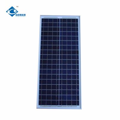 China Polysilicium Zonne Photovoltaic Comité 35W 18V Woon Zonnemachtscomité zw-35W voor klein zonnepaneelsysteem Te koop