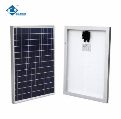 China Sonnenkollektorladegerät ZW-40W-18V monokristallinen Silikons 18V 40W tragbares wasserdichtes zu verkaufen