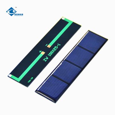 China ZW-10025-2V Poly Mini Epoxy Solar Panel 0.33W Mini Portable Solar Panels 2V Radio Mppt Solar Charger for sale