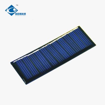 China el panel solar adhesivo de epoxy 0.22W para aduana del cargador de batería del lithum la mono ZW-7025-5.5V formó solar en venta