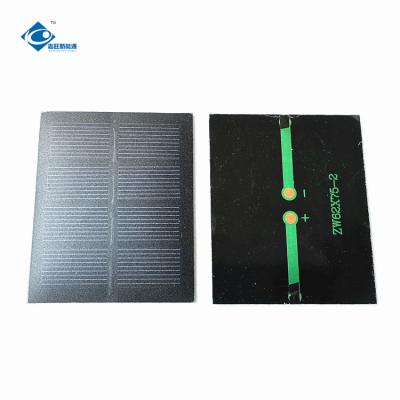 China 0.5W Zonnepv van het HUISDIEREN Lichtgewichtsilicium Module zw-6275 zonnemodulespv paneel 2V Te koop