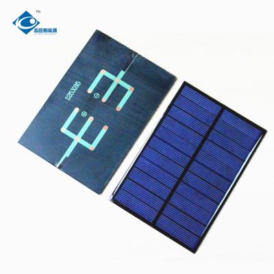 China 5.5V for mppt solar charger controller 1.45W mono solar panel cells ZW-12585 Weight 24.5g for sale