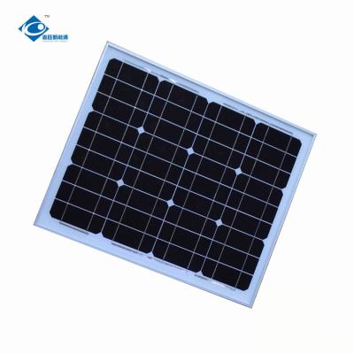 China painel solar aumentado de vidro solar ZW-30W-18V-2 540*445*25mm da energia do sistema de iluminação 18V da casa 30W à venda