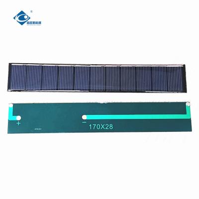 China 0.6W 5.5V high quality poly crystalline solar panel ZW-17028 camping golf cart solar panel for sale