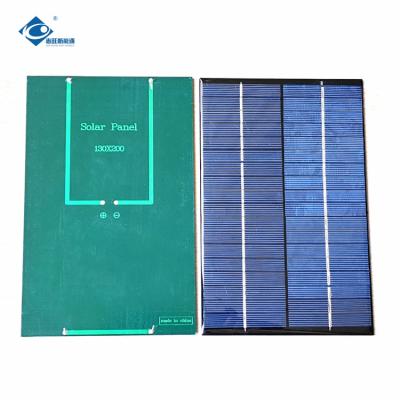 China Polydünnschichtsolarzelle 3.8W 12V für Solarenergiespielzeug ZW-200130-12V Epoxidharz-Sonnenkollektor zu verkaufen