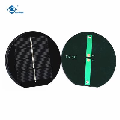 China el panel solar 0.56W de la película fina de la eficacia alta 2V para el cargador de batería del panel solar ZW-R891 en venta