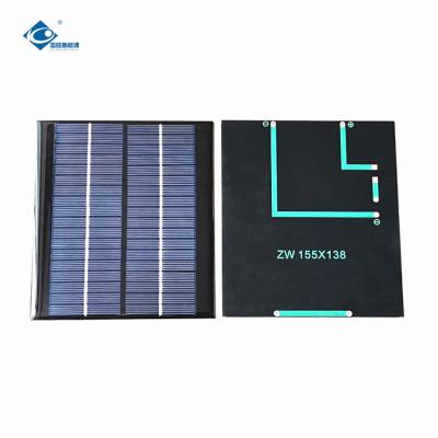 China Leichtes Silikon ZW-138155 Solar-Epoxidharz-Sonnenkollektor 18V 90G PV-Modul-2.2W zu verkaufen