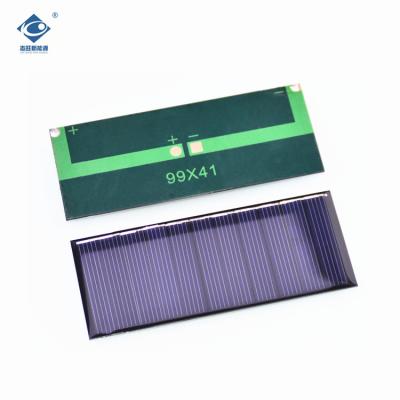 China Zw-9941 de zonnecelpaneel photovoltaic 0.5w van het epoxyhars transparant zonnepaneel 5.5V Te koop