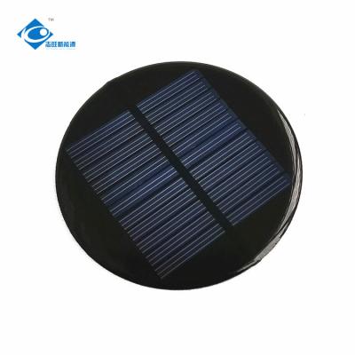 China 0.5W Epoxidharz-des Sonnenkollektors ZW-R80 des Sonnenkollektor-5.5V Sonnenkollektorsystem Φ80X2.5mm zu verkaufen