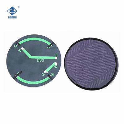 China Thin Film Polysilicon Silicon 5 Volt Solar Panel 0.6w Portable for sale