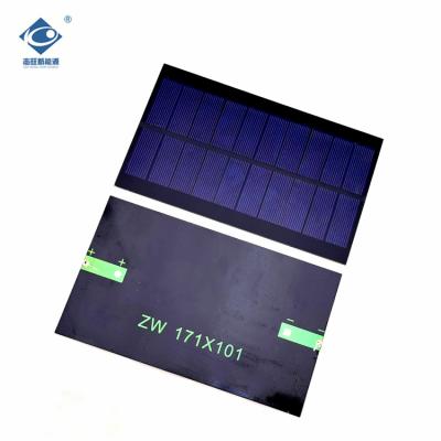 China 2W HUISDIEREN lichtgewicht zonnepv panelen zw-171101 mono transparante zonnepanelen 5V voor mini zonnelader Te koop