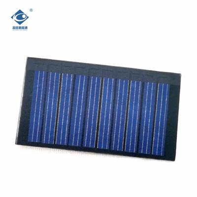 China ZW-537307 ETFE/PET Semi Flexible Solar Panel 0.15W PET Laminated Small Size Solar Panel 5V Te koop