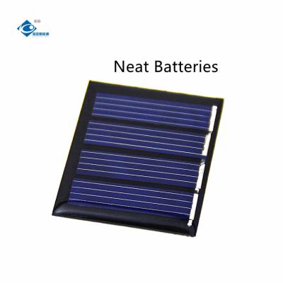 China energía solar de la película fina de 2V 0.1W para la mini Sistema Solar con el mono panel solar ligero de la resina de epoxy ZW-3036 en venta