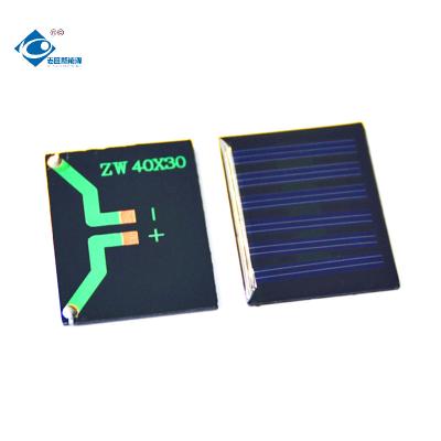 China 3V Mini Solar Panels 0.15Watt voor Systeem van de Huis Zonnemacht zw-4030 Epoxyzonnepaneel Te koop