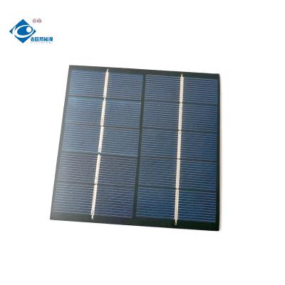 China 1.5W Semi-Flexible Risen PET Solar Panel ZW-9898-P Mini Portable Solar Panels Light Charger 5V Te koop