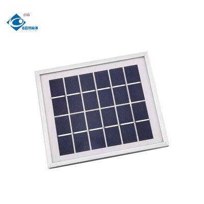 China mini het zonnepaneelsysteem van 2W 6V voor DIY-stuk speelgoed zw-2w-6v-2 Woon Zonnemachtscomités Te koop