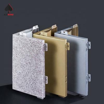 China New Design Modern Building Facade Cladding Sheet Aluminum Solid ACEPLATE Panel for sale