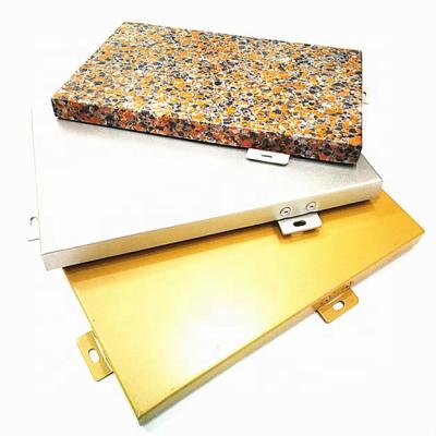 China ACEBOND 2.0mm 3.0mm Flat-Seam Modern Series Aluminum Veneer Aluminum Solid Panel For Building for sale