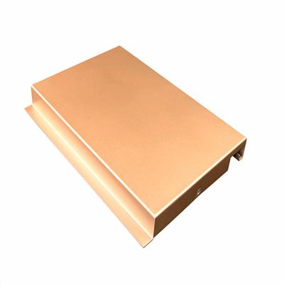 China ACEBOND Modern Color Anodized Aluminum Solid Panel Aluminum Siding For Wall for sale