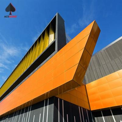 China ACEBOND B1 Fire Rated Interior Exterior Facade Panel Decorative Aluminum Composite Panel for sale