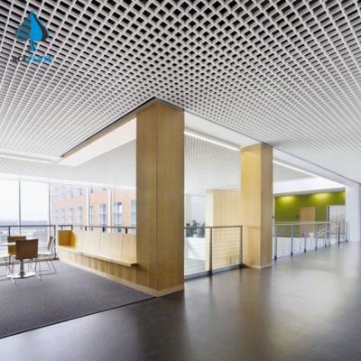 China Metal Artistic Open Cell Ceilings ACEPLATE Ceiling Panel False Aluminum Ceiling Grid For Building Decoration for sale