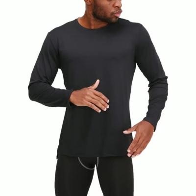 Chine Les hommes folâtrent tirette Front Jacket Long Sleeve Shirts de Spandex de polyester d'usage la demi à vendre