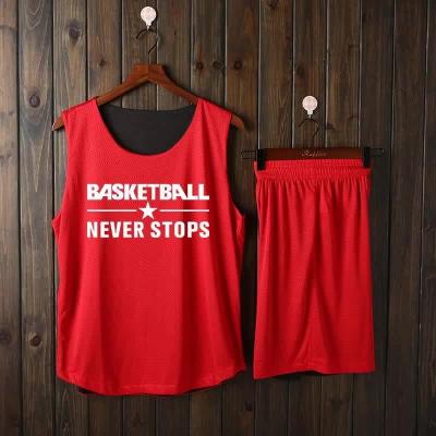 China Omkeerbare Mesh Basketball Sports Apparel-Antibacteriële Douane Te koop