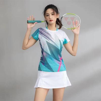 China Van de Groottevrouwen van het douaneembleem van het Tennissporten de Kledingsvrouwen en Mannen Sublimatiedruk Te koop