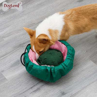 China Sustainable Custom Dog Training Mat Products , Slow Feeding Dog Training Bowl for sale