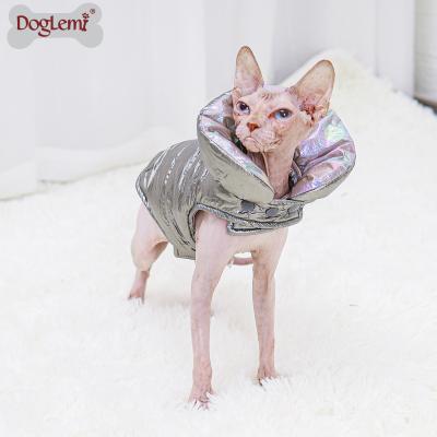 China Sustainable Luxury Dog Clothes , Reversible Pet Clothes Winter Dog Coat for sale