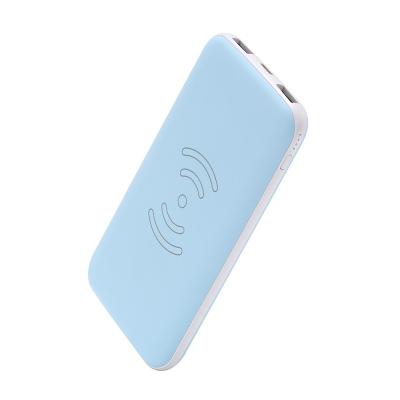 China Wireless Charger New Products 10000 Mah Compact Small wireless power bank led display led power display powerbank for sale