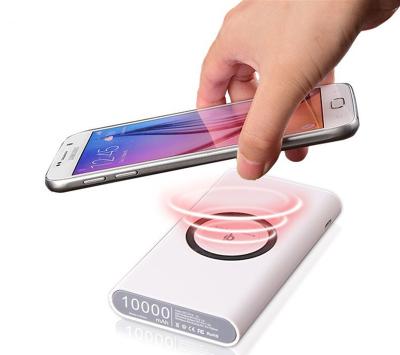 China Fast Charging USB 10000mah Power Port Mobile Phone Display Single Wifi Charger Wireless Power Bank for sale