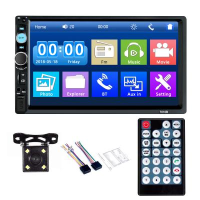 China Top Selling Touch Screen 7inch 7010b MP5 GPS Radio Stereo DVD 2 Din Car VCR for sale