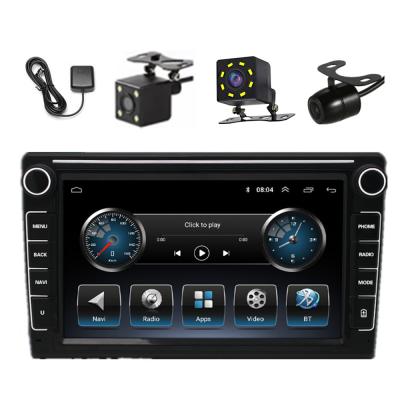 China New 2 din gps 2021 car radio 8inch 2din universal touch screen car android radio mp5 for sale