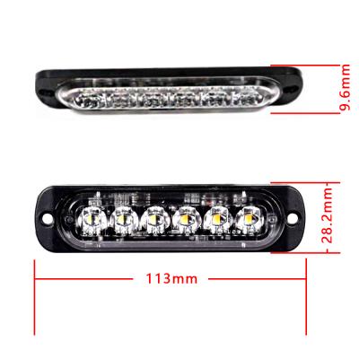 China Car Emergency Light LED Emergency Flashing Head Flashing Flashing Warning Light for sale