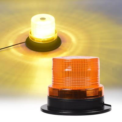 China LED Warning Light Strobe Warning Lamp 12V/24V Amber Emergency Flashing Lights Led Emergency Light for sale