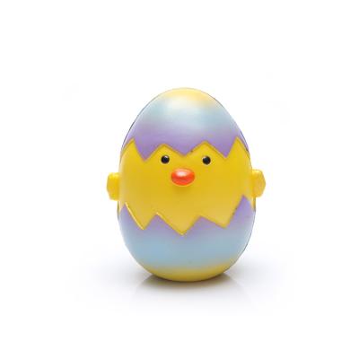 China Soft Custom Toy OEM Easter Egg Shape PU Toy Anti Stress Ball for sale