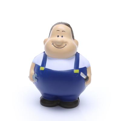 China Character Toys Worker Effort Toy Character Foam Toy for sale