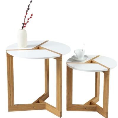 China (Other) New Original Adjustable End Side Table Sofa Side Bamboo Table Sets Household Items Around The Bamboo Side Table Style for sale