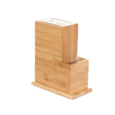 China Viable bamboo creative kitchen tools vertical rest earth fashion green fashion green knife rest cylinder can be customized for sale