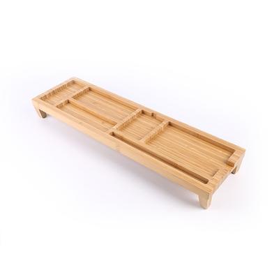 China Increased Bamboo Under Keyboard Tray Office Organizer Work Station for sale