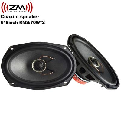 China Car Audio 6*9 Surround Sound Rubber Speakers For Radio Boxcar Bass Tube Speaker for sale