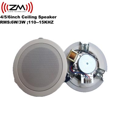 China EZCast Ceiling Speaker with White Floor Subwoofer Ceiling Speaker Covers Speaker System Bathroom Ceiling for sale