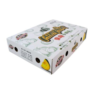 China Custom Logo Printing Recyclable Cardboard Pumpkin Recyclable Packaging Food Baking Shipping Packaging Paper Box for sale